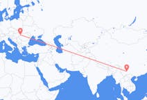 Flyreiser fra Kunming, til Oradea