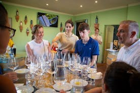 Vinfremstilling Oplev og Gourmetmiddag på en Boutique Winery i Toscana