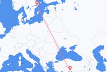 Flyrejser fra Adana til Stockholm