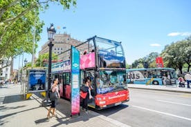 Recorrido turístico por la ciudad de Barcelona en autobús con paradas libres