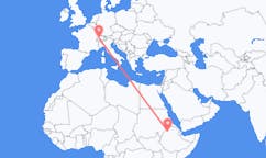 Lennot Gondarista, Etiopia Berniin, Sveitsi