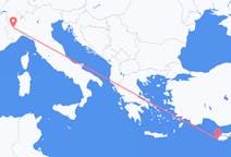 Flyg från Turin till Pafos