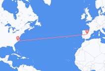 Flyrejser fra Jacksonville, USA til Madrid, Spanien