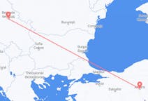 Flyg från Belgrad till Ankara