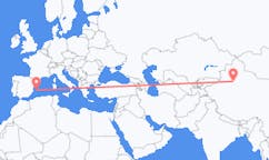 Рейсы из Корлы, Китай на Ибицу, Испания