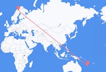 เที่ยวบินจาก Nouméa ไปยัง Kiruna