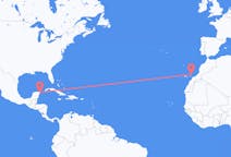Flyreiser fra Cancún, til Lanzarote