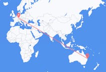 Flyrejser fra Gold Coast, Australien til Karlsruhe, Tyskland