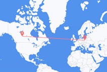 เที่ยวบิน จาก Fort McMurray, แคนาดา ไปยัง Lodz, โปแลนด์