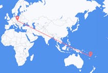 Flyrejser fra Port Vila, Vanuatu til Brno, Tjekkiet