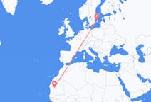 Lennot Atarista, Mauritania Visbyyn, Ruotsi