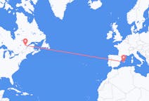 Flyreiser fra Saguenay, Canada til Palma, Spania