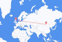 Lennot Ulaanbaatarista Aberdeeniin
