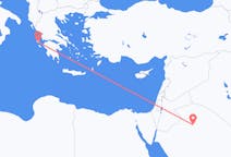 Lennot Al Jawfin alueelta, Saudi-Arabia Kefalliniaan, Kreikka