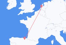 Lennot Vitoria-Gasteizista, Espanja Rotterdamiin, Alankomaat