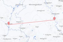 Flyreiser fra Maastricht, Nederland til Köln, Tyskland