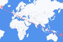 เที่ยวบินจาก Nouméa ไปยัง Narsarsuaq