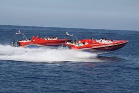 Tour da Lagoa Azul de Comino em Powerboat