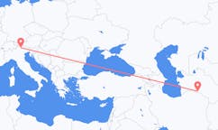 Flüge von Aşgabat, Turkmenistan nach Bozen, Italien
