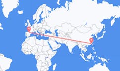 Flyrejser fra Xiamen, Kina til Logrono, Spanien