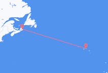 Flyreiser fra Sydney i Nova Scotia, til Terceira