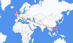 Flyreiser fra Masbate City, Filippinene til Newquay, England