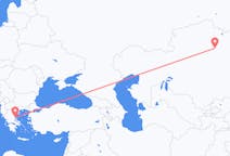 카자흐스탄 누르술탄에서 출발해 그리스 볼로스로(으)로 가는 항공편