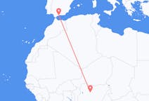 Flyrejser fra Kaduna til Malaga