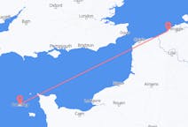 Flyrejser fra Ostend til Guernsey