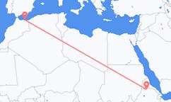 出发地 埃塞俄比亚希雷目的地 西班牙梅利利亚的航班