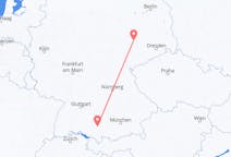 Flyreiser fra Leipzig, Tyskland til Memmingen, Tyskland