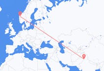 Flyrejser fra Amritsar, Indien til Sandane, Norge