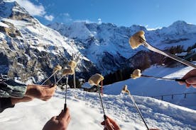 Sledding with Cheese Fondue