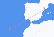 Flyg från Reus, Spanien till Funchal, Portugal