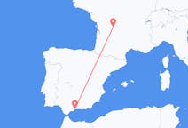 Flyreiser fra Limoges, til Malaga