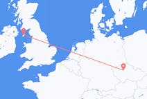 Flyrejser fra Prag til Douglas