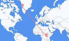 Flyreiser fra Cyangugu, Rwanda til Ilulissat, Grønland
