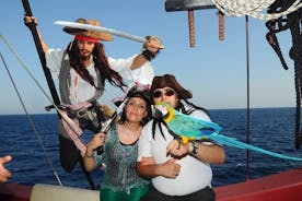 Große Piratenbootstour durch Alanya mit Mittagessen, alkoholfreien Getränken und Transfer