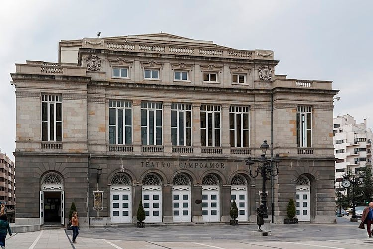 photo of view of Campoamor Theatre, Oviedo, Spain.