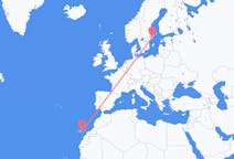 Flights from Las Palmas to Stockholm