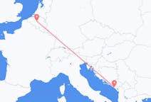 Flyreiser fra Tivat, til Brussel