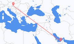 Flüge von Abu Dhabi, die Vereinigten Arabischen Emirate nach Heviz, Ungarn