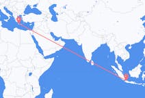 Flights from Jakarta to Chania