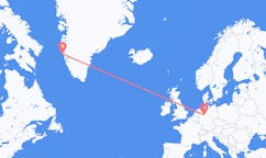 Flyreiser fra Paderborn, Tyskland til Maniitsoq, Grønland