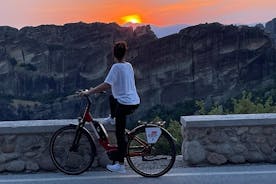 Excursão Sunset Meteora em E-Bike