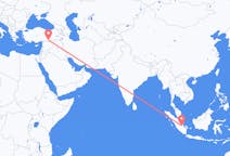 Рейсы из Джамби-Сити, Индонезия до Sanliurfa, Турция