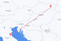Flyreiser fra Kosice, Slovakia til Forli, Italia