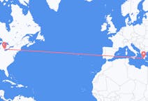 Flyg från Windsor, Kanada till Kalamata, Grekland