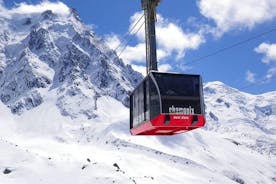 Chamonix Mont Blanc Delad från Genève valfri linbana, lunch
