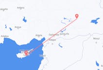 Flyreiser fra Bingöl, til Larnaka